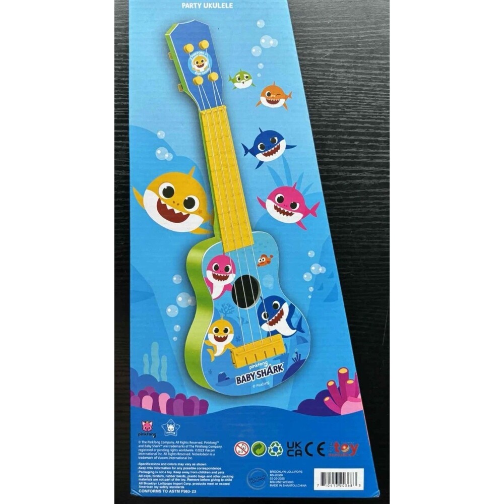 Nickelodeon Pinkfong Baby Shark Kids Party Toy Ukulele